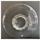 Assorted Vintage Crystal and Clear Glass Platters, Pedestal Plate, Sugar/Creamer Serving Set, Bowl and More!