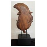 Hand Carved Teak Wood Sculpture