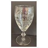 Enticing Etched Stemware