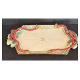 Fitz & Floyd Classics Winter Holiday Platter