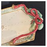 Fitz & Floyd Classics Winter Holiday Platter