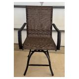 Patio Table with Four Swivel Chairs