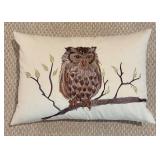 Owl and Bunny Decorative Accent Pillows
