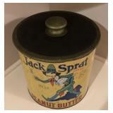 Vintage Jack Sprat Peanut Butter Pail