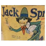 Vintage Jack Sprat Peanut Butter Pail