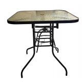 Patio Table with Four Swivel Chairs