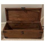 Two Decorative Hinged Boxes