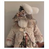Beautiful Bunny Plushie Doll by Bunnies on the Bay