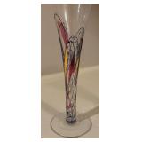 Pair of Colorful Hollow Stemmed Glasses