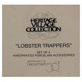 Department 56 Village and Accessories including The Emily Louise, Sea Captain and his Mates, Town Tree and More!