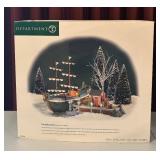 Department 56 Village and Accessories including The Emily Louise, Sea Captain and his Mates, Town Tree and More!