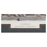 "Stockbridge Main Street at Christmas" Print by Norman Rockwell