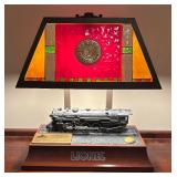 Vintage Lionel Train Animated Hudson 700E Locomotive Table Lamp