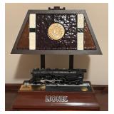 Vintage Lionel Train Animated Hudson 700E Locomotive Table Lamp