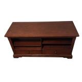 Stylish Media Shelf with Drawers