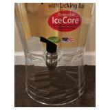 Three Gallon Beverage Dispenser with Removable Ice Core