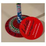 New Las Vegas-tini and Celebration Hand Painted Stemware by Lolita