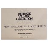 Department 56 Cape Keag Fish Cannery and Pierce Boat Works Village Shops