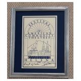 Peter Fonda Autographed Print for the Festival of America Community Theater