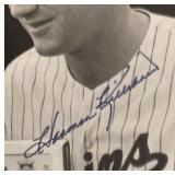 Harmon Killebrew Autographed Print and Baseball