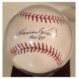 Harmon Killebrew Autographed Print and Baseball