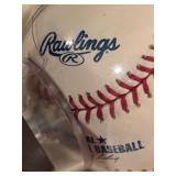 Harmon Killebrew Autographed Print and Baseball