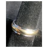 Stainless Steel and Goldtone Couple Stainless Steel and Goldtone Couple