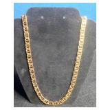 Goldtone Stainless Steel Mariner Necklace and Bracelet Set Goldtone Stainless Steel Mariner Necklace and Bracelet Set