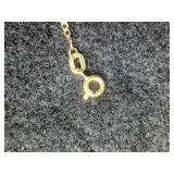 14K Gold 4mm 18" Hollow Flat Rolo Chain 14K Gold 4mm 18" Hollow Flat Rolo Chain