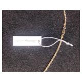 Tiara 14K Gold Over Sterling Silver 2.25mm 24" Rope Chain Necklace Tiara 14K Gold Over Sterling Silver 2.25mm 24" Rope Chain Necklace