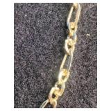 Tiara 14K Yellow Gold 5.65mm 18" Figaro Chain Tiara 14K Yellow Gold 5.65mm 18" Figaro Chain