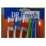 *2* Dr Fresh 6-Packs Tooth Brushes - Soft