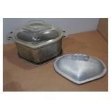 Vintage Club Hammered Aluminum Pot with Lid with Guardian Pot