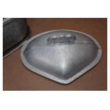 Vintage Club Hammered Aluminum Pot with Lid with Guardian Pot