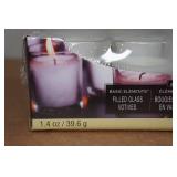 *3*  Ashland 12-Packs Filled Glass Votives
