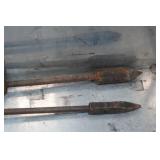 Vintage Torches with Pipe Thread Dies in Stainless Case