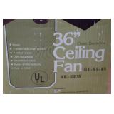 36" Ceiling Fan