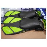 Cressi BluLove Adult Snorkel Set - Fin Size S/M
