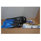 Cressi Adult Rondine Palau Fin Snorkel Set - Fin Size XS/S