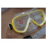 Cressi Adult Rondine Palau Fin Snorkel Set - Fin Size L/XL