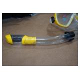 Cressi Adult Rondine Palau Fin Snorkel Set - Fin Size L/XL
