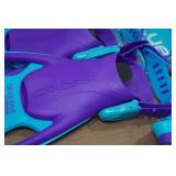 Cressi BluLove Kids Snorkel Set - Fin Size S/M