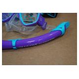 Cressi BluLove Kids Snorkel Set - Fin Size S/M