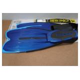 Cressi Agua Snorkel Fins - 5.5-6.5, 38-49