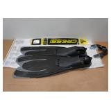 Cressi Agua Snorkel Fins - 8.5-9.5, 43-44