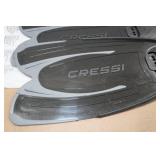 Cressi Agua Snorkel Fins - 8.5-9.5, 43-44