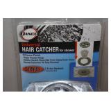 Universal Hair Catcher for Drain with Two Ladles