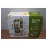 Puzzle Kitchen Playhouse Set