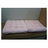 *2* Square Floor Cushions - 22"