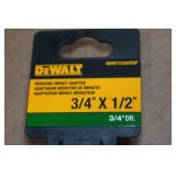 DeWalt Reducing Impact Adapter - 3/4"x1/2"